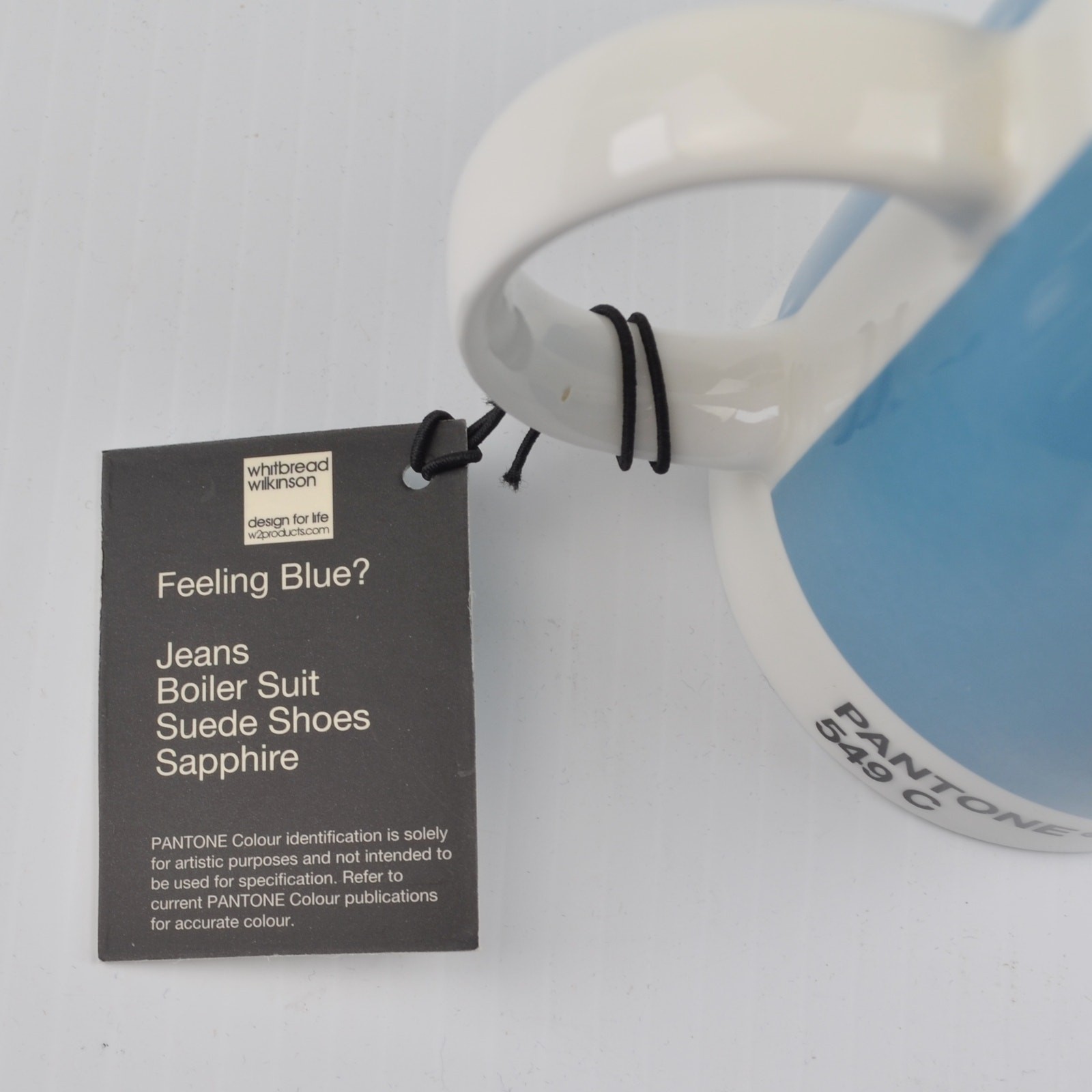 Pantone Coffee Mug – 549 C – Light Blue – Jeans – Factory Second
