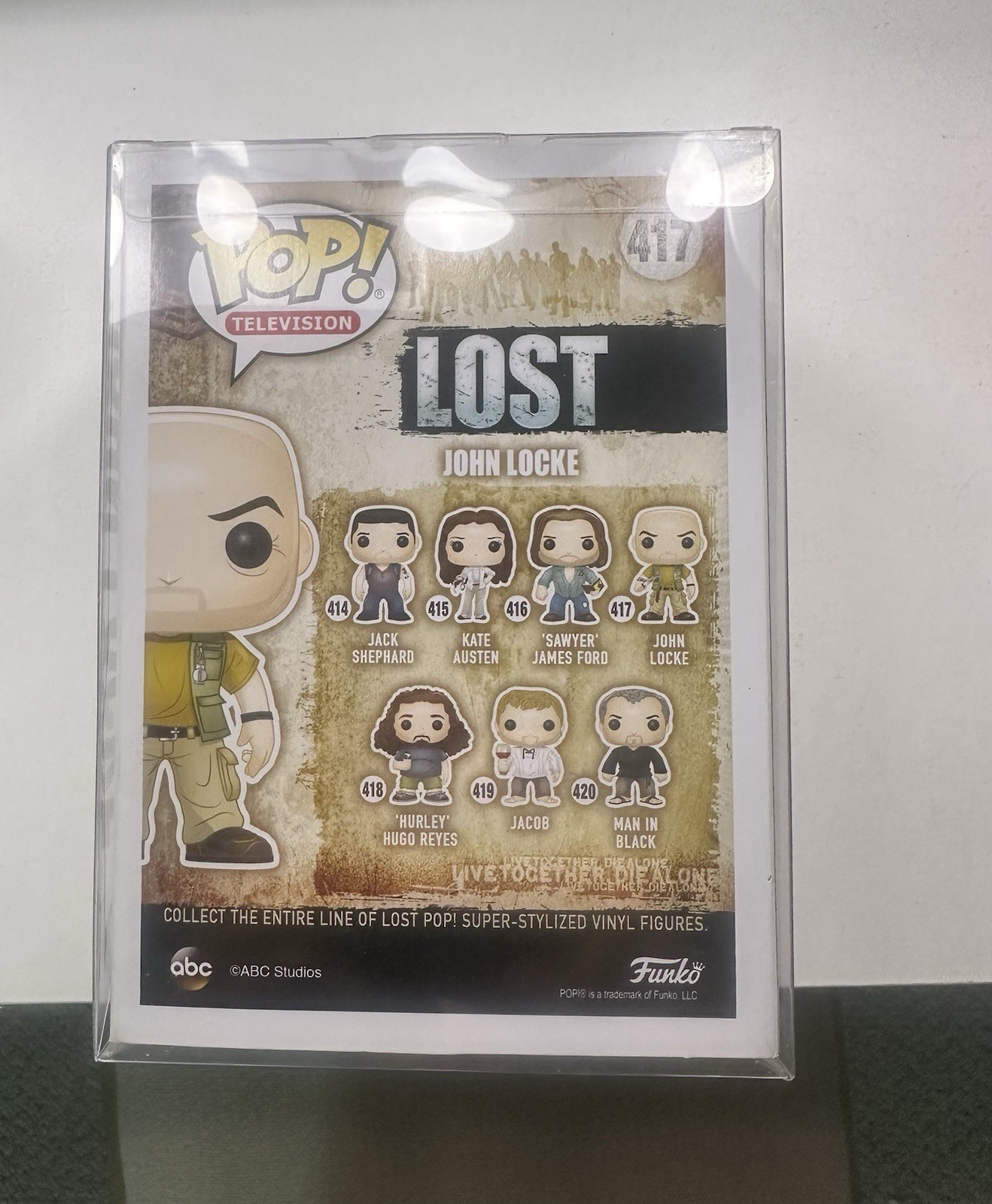 Funko – POP Television: LOST – John Locke #417 Vinyl Action Figure Vaulted Rare