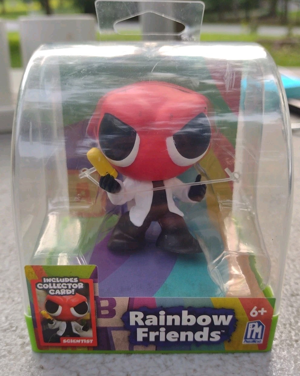 New Official Rainbow Friends Scientist Figure Roblox With Card