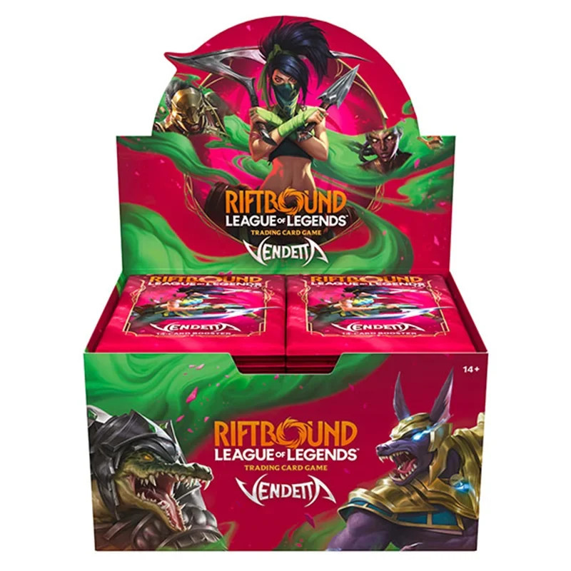 Riftbound League of Legends TCG Vendetta Booster Box