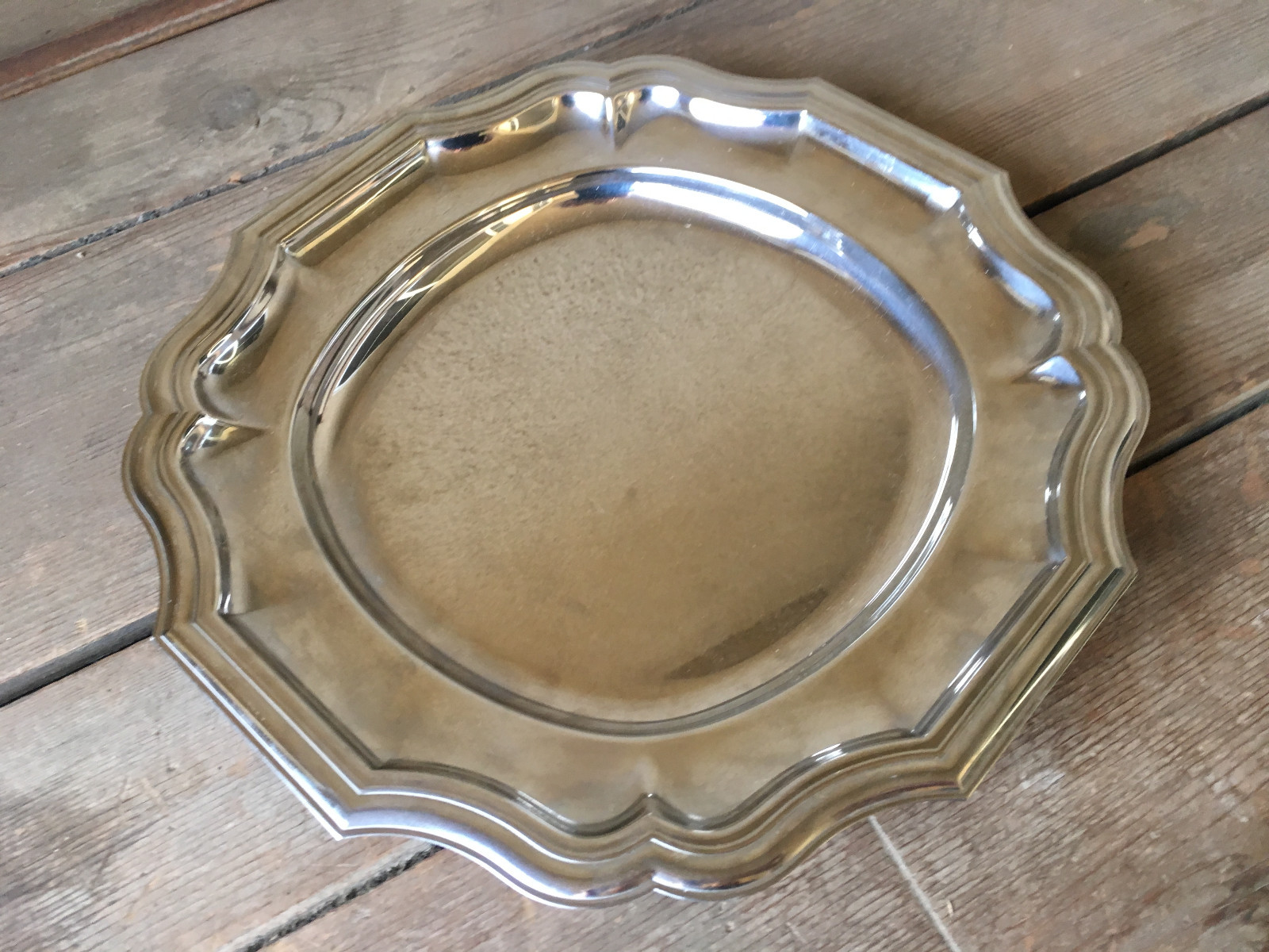 Square Serving Tray Stainless Jean Couzon Orfevre Made in France French LOVELY