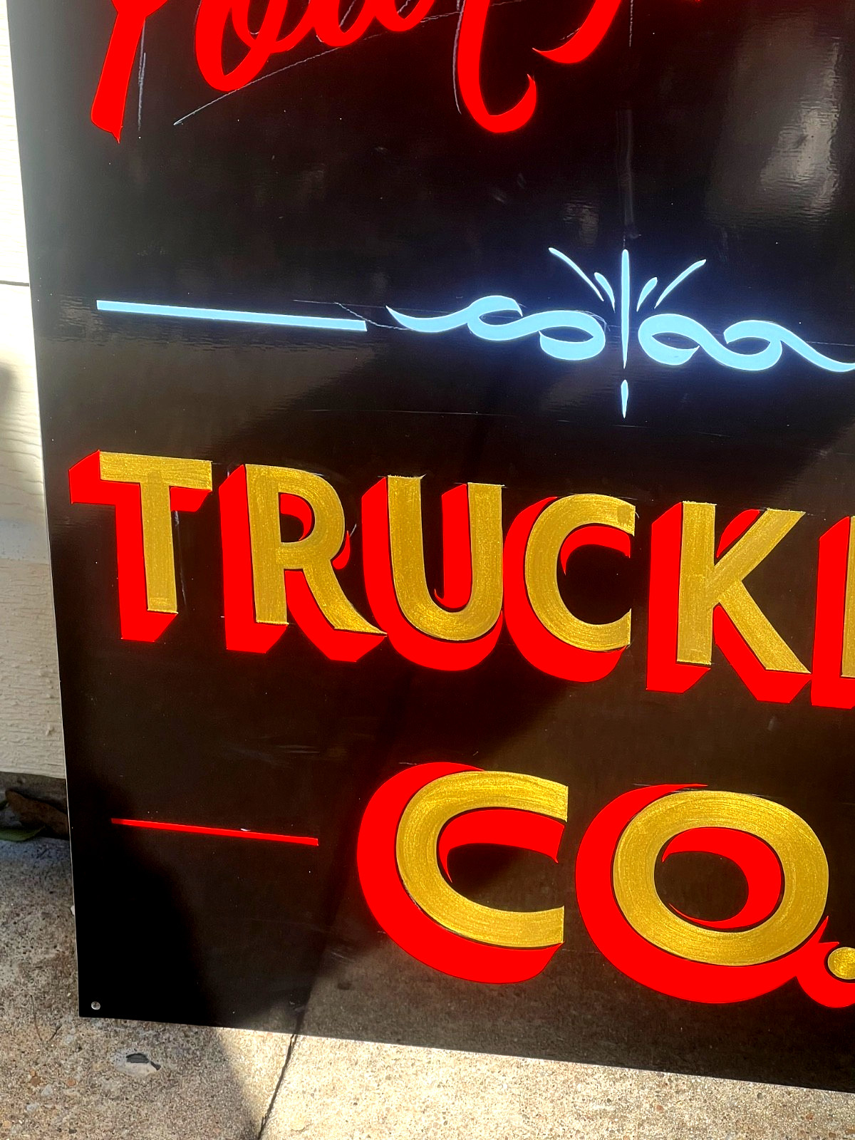 ORDER YOUR PERSONALIZED LG.19×36″ PETERBILT SIGN Dealership KENWORTH Trucking CO