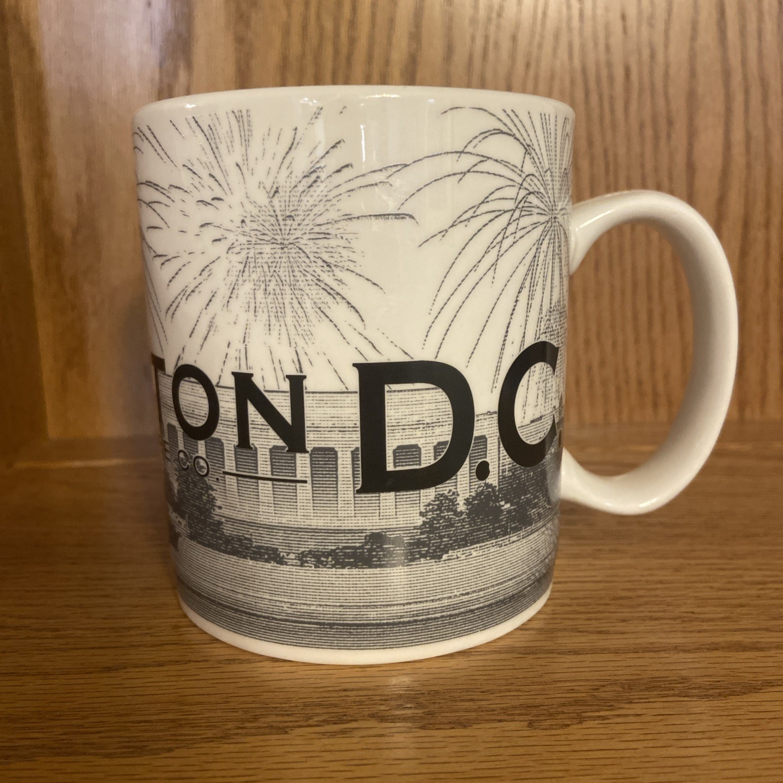 ORIGINAL Starbucks Coffee WASHINGTON DC Skyline Series 18oz