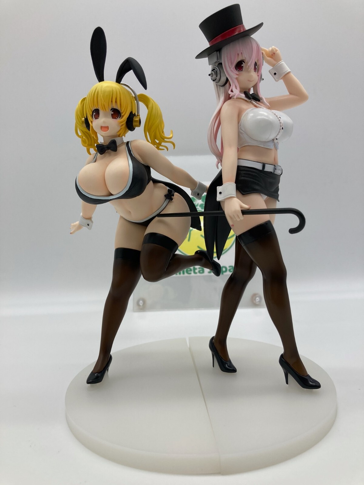 Super Sonico Pochaco Magic Show Magical Figure Doll Set of 2 Taito Prize Toy