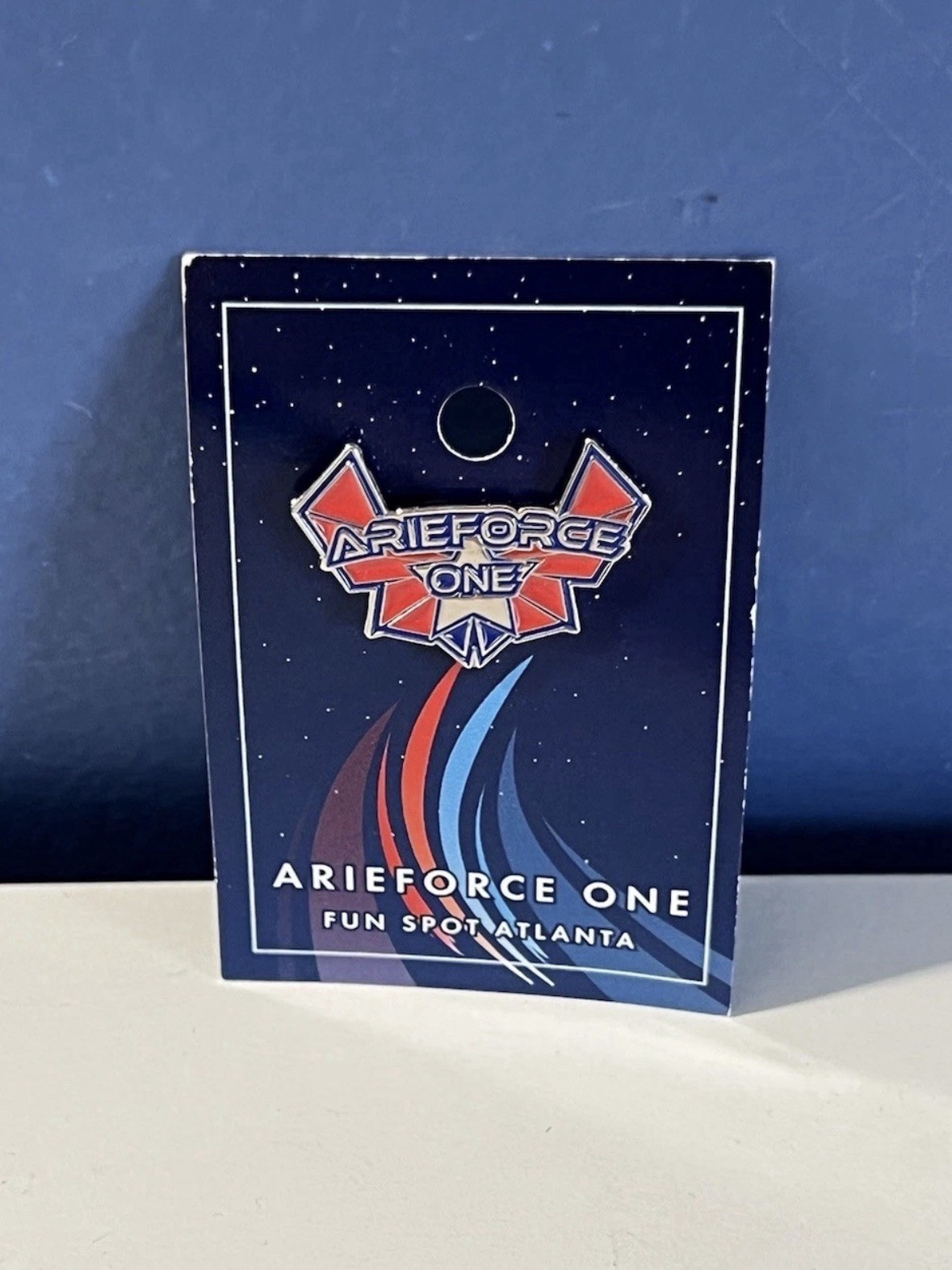 ArieForce One Pin RARE Roller Coaster Funspot America Atlanta🔥SHIPS TODAY🔥