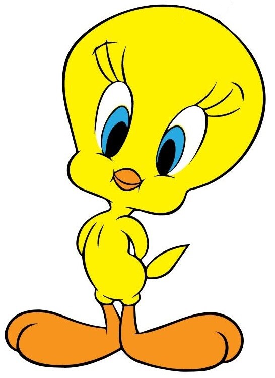TWEETY BIRD LAPTOP STICKER BUMPER STICKER CELLPHONE STICKER WINDOW STICKER