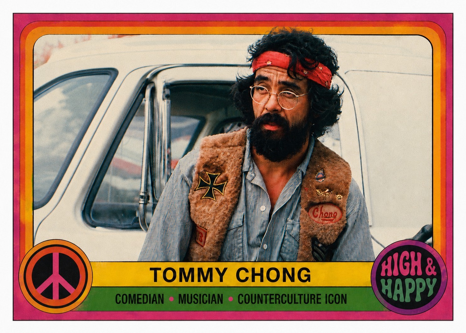 Tommy Chong Custom ACEO Card