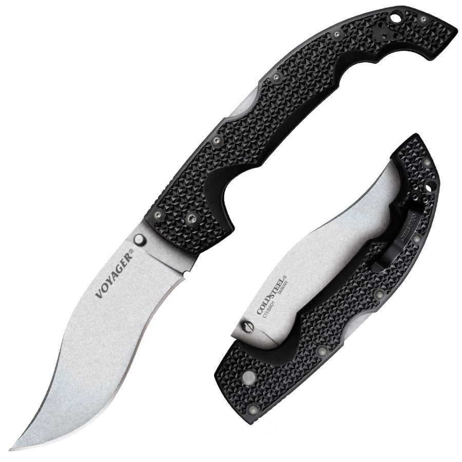 Lynn Thompson Collection XL Folding Knife 5.5″ AUS-8A Steel Blade Griv-Ex Handle