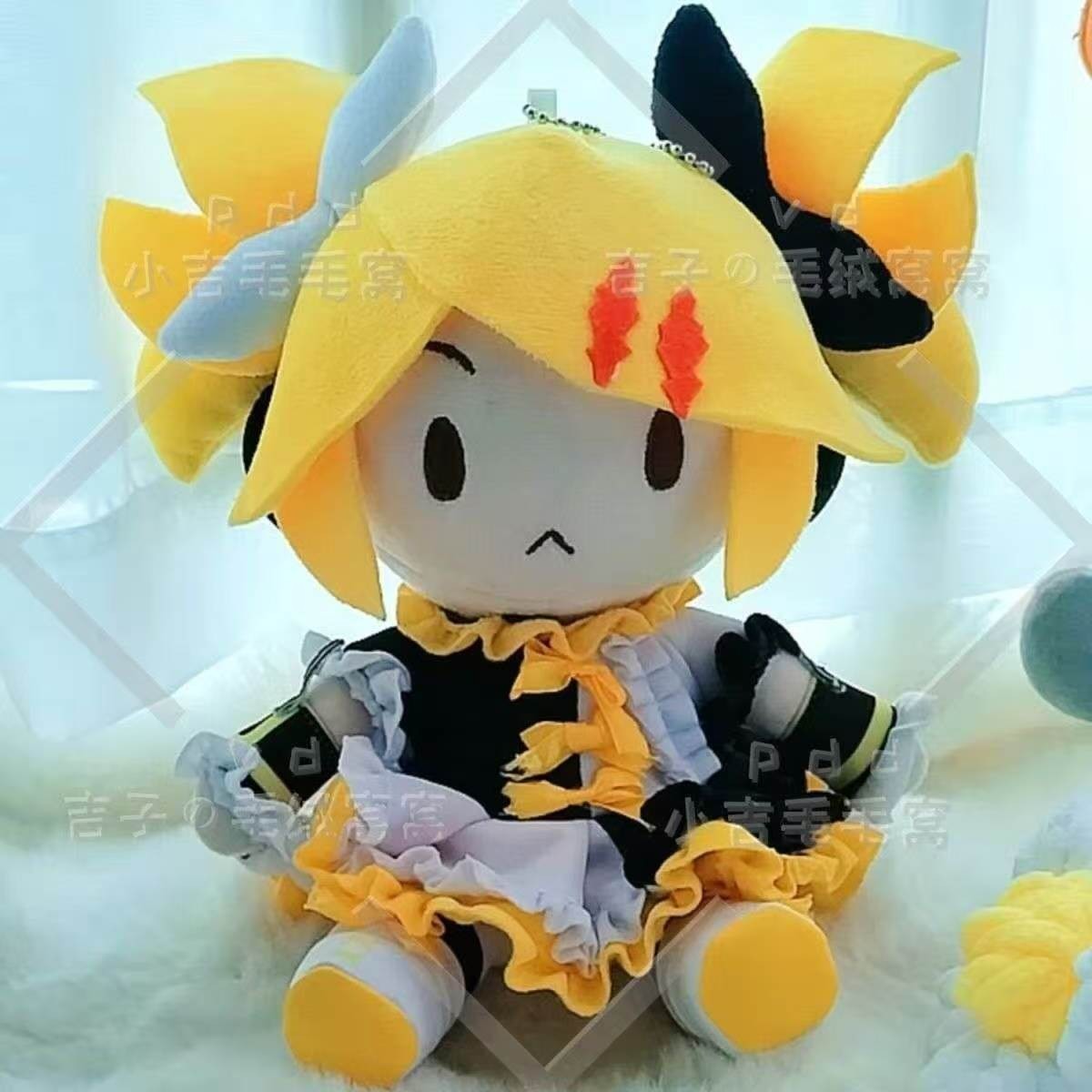 Kagamine Rin Gift Plush 16cm Vocaloid US Seller