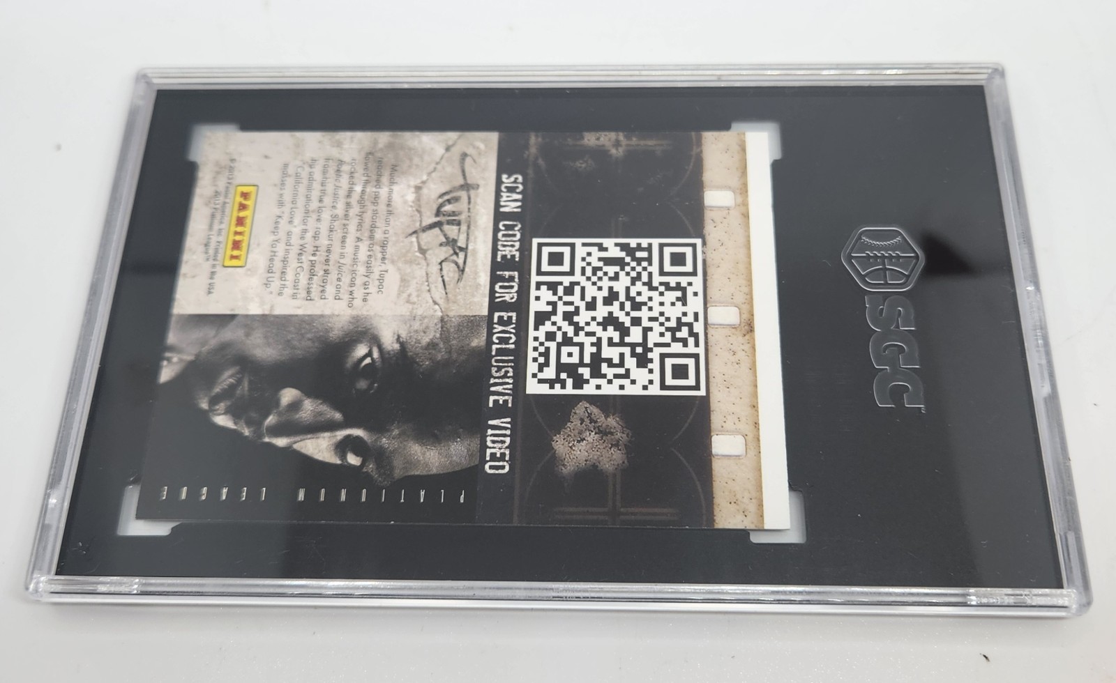 2013 Panini Black Friday Tupac Self – Made, Panini HRX Graded 7 by SGC