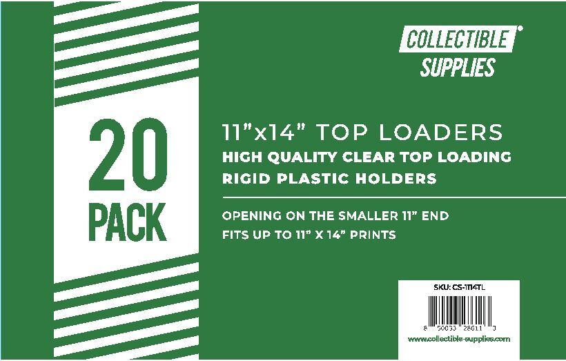 Collectible Supplies 11″x 14″ Toploaders