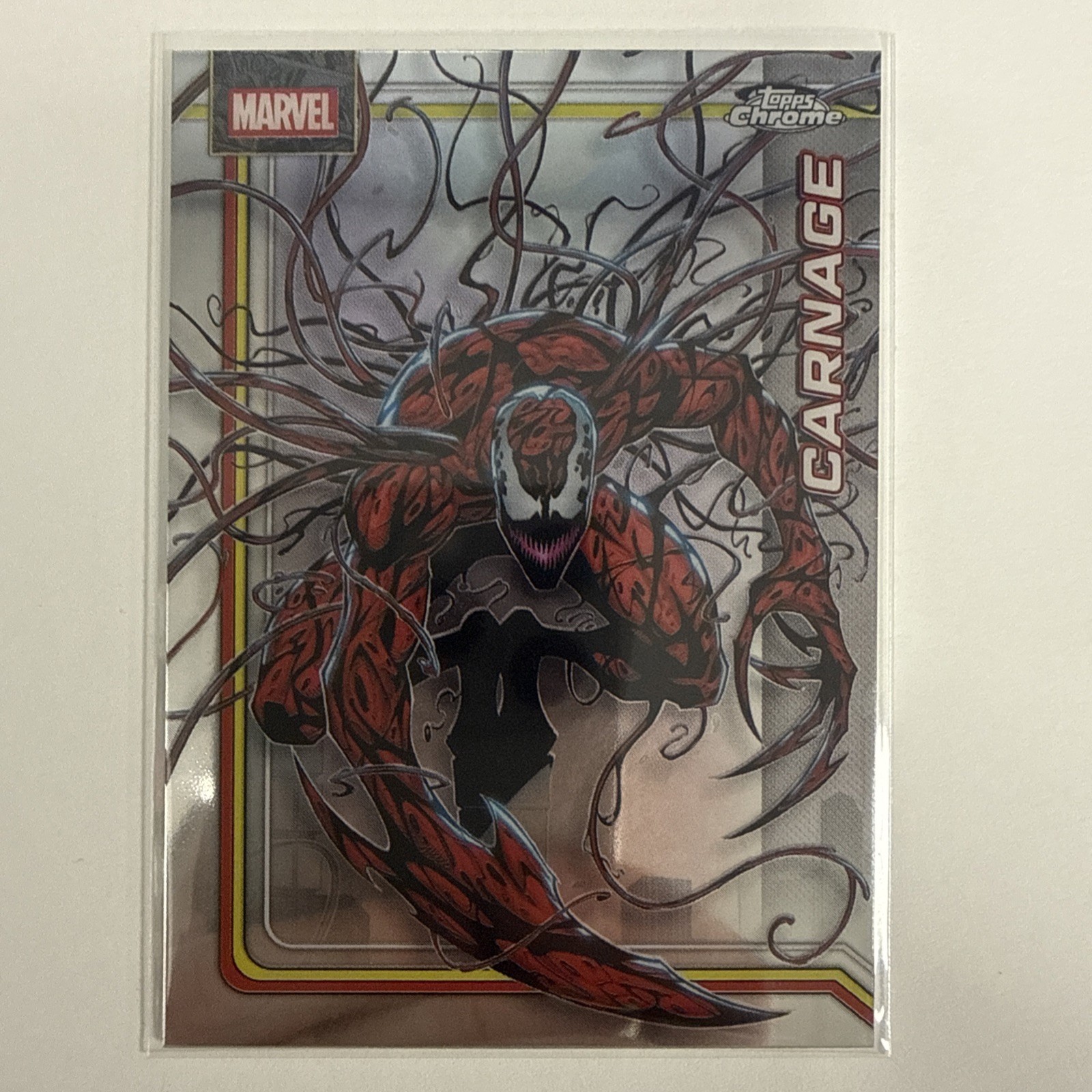 2026 Topps Chrome Marvel – Base Card – Carnage #022
