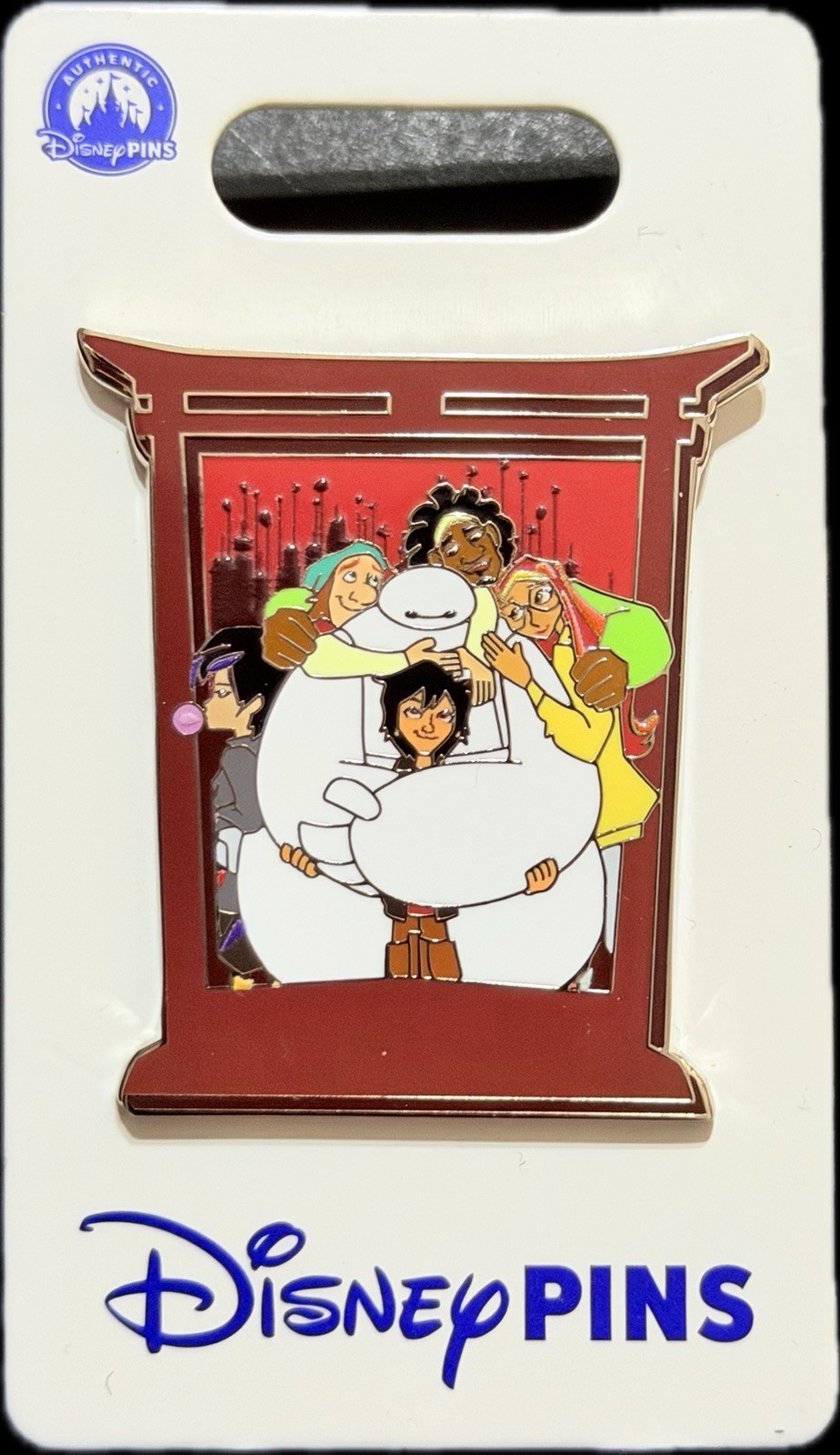 2026 Disney Parks Big Hero 6 Cast Baymax Hiro Gogo Fred Wasabi Honey OE Pin