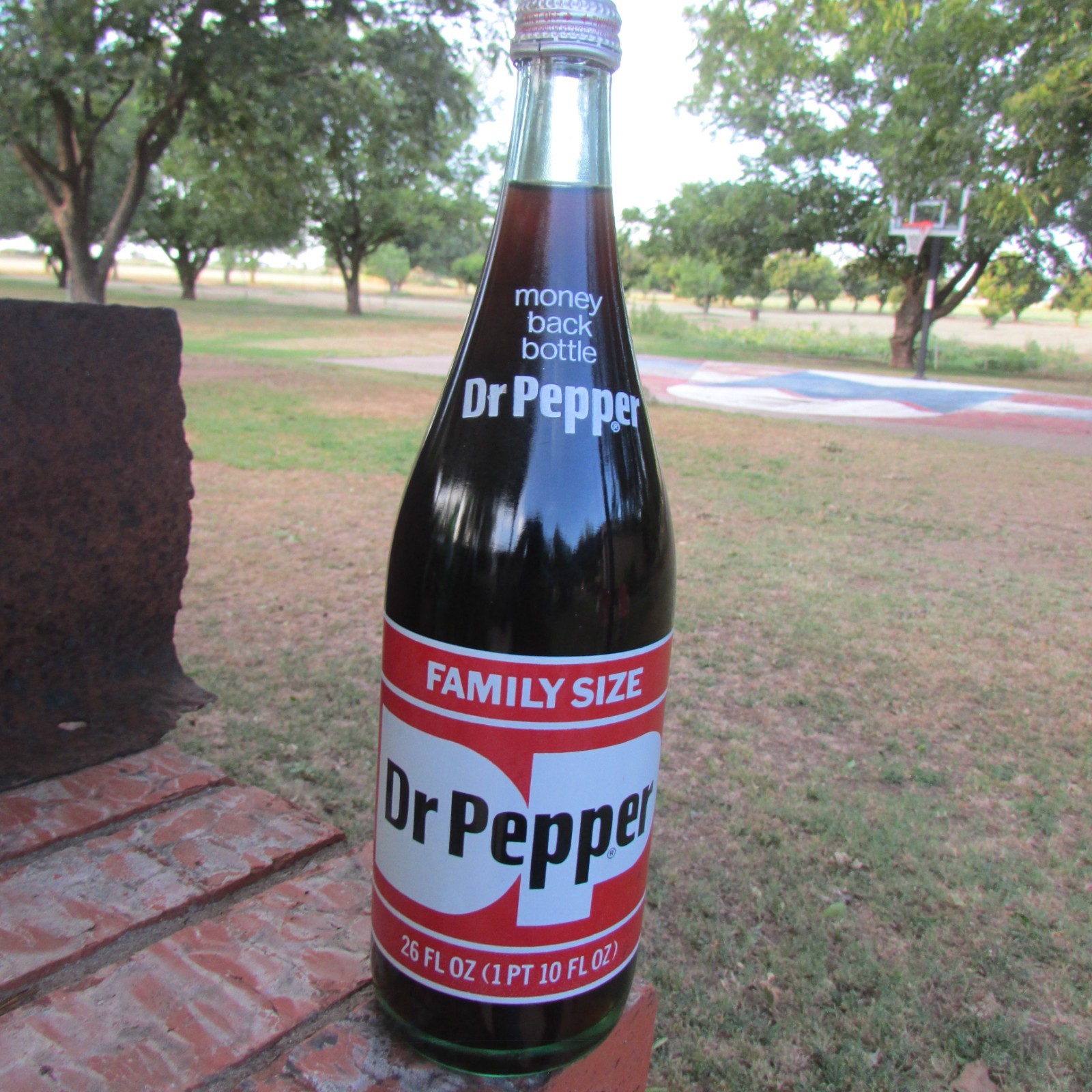 Dr. Pepper Family Size (Large DP) 26 FL. OZ. With Cap