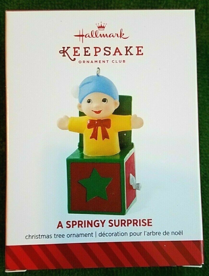 2014 Hallmark A Springy Surprise KOC Exclusive Club Ornament Mint in Mint Box