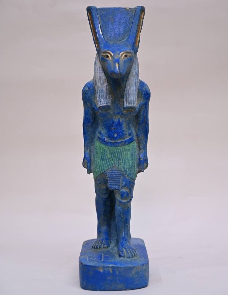 Authentic Ancient Egyptian Antique Rare God Seth Statue Figurine BC