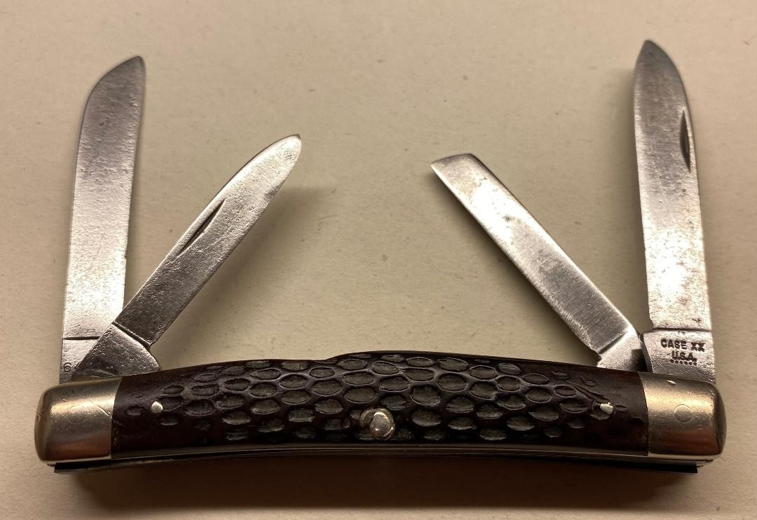 CASE XX U.S.A. 1974 MEDIUM CONGRESS 64052 6 DOT POCKETKNIFE