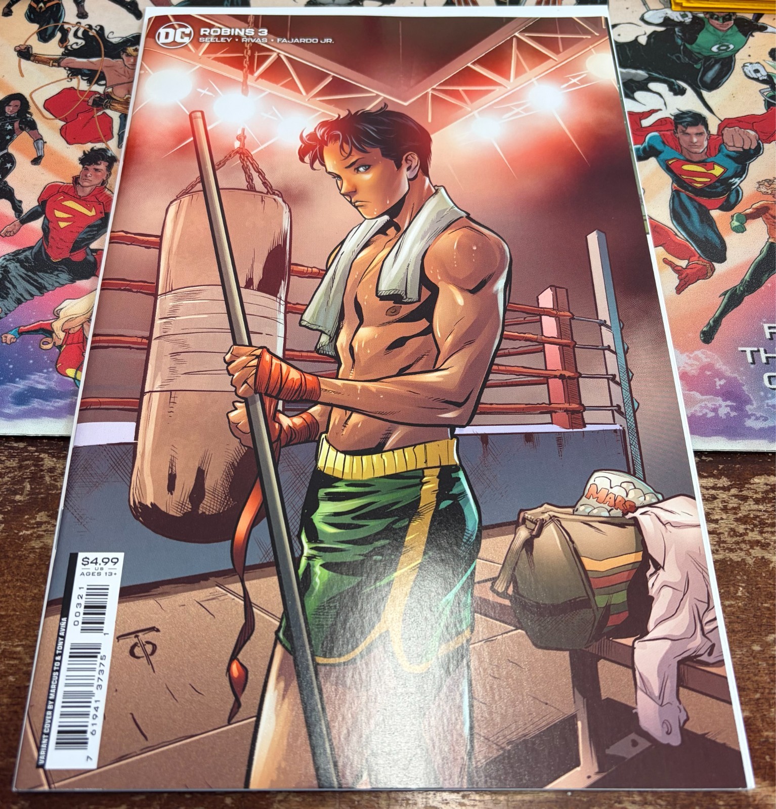 Robins #3 Marcus to Cardstock Variant Cover (DC Comics March 2022)