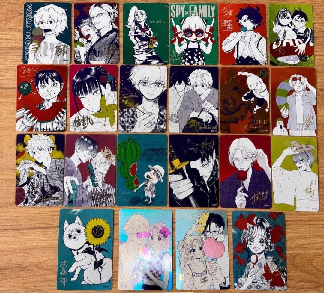 Complete Set 22 Types Metakira Promo Card NatsuComi 2026 Summer Comic Fair JP