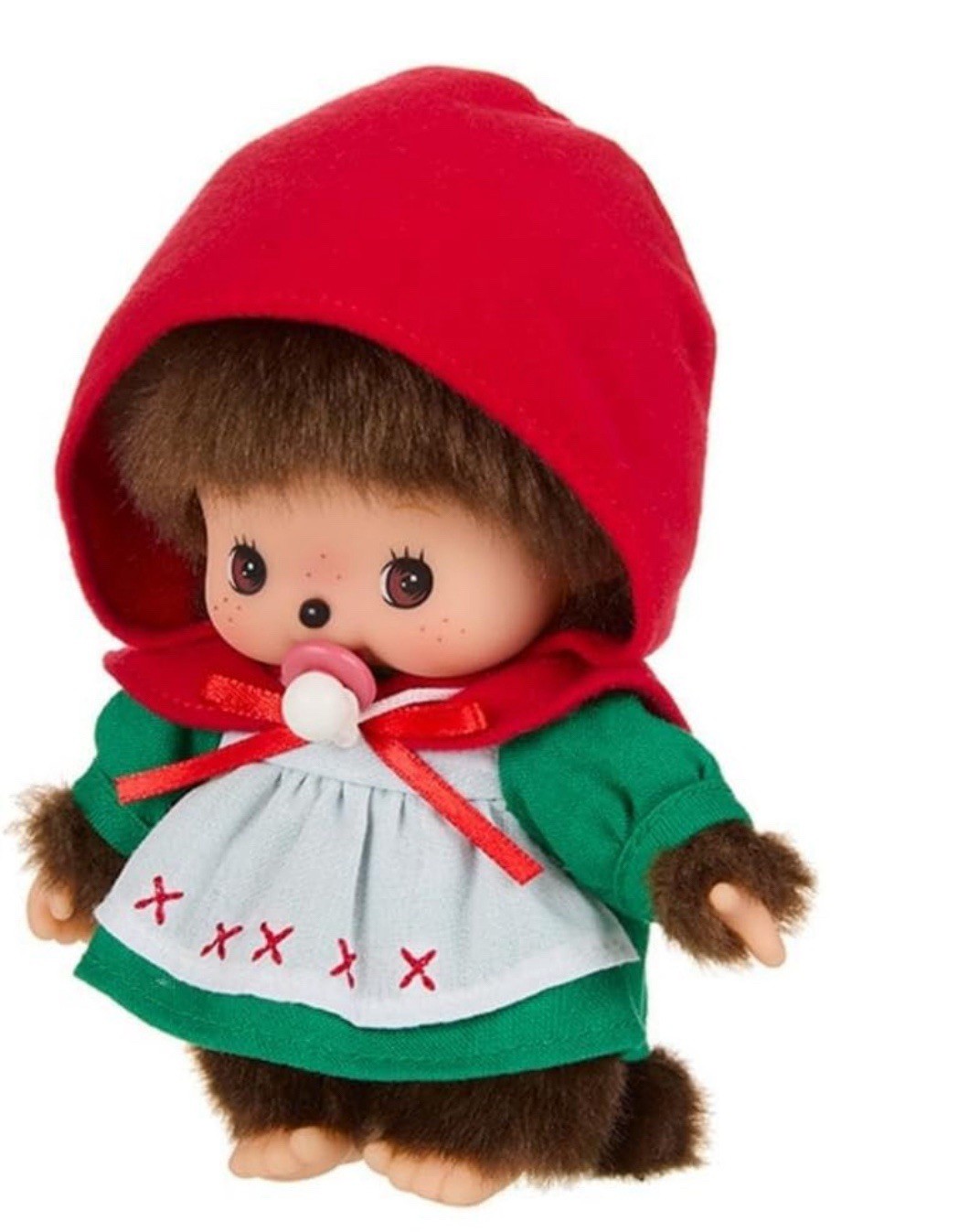 Bebichhichi Little Red Riding Hood Plush Doll Monchichi NWT