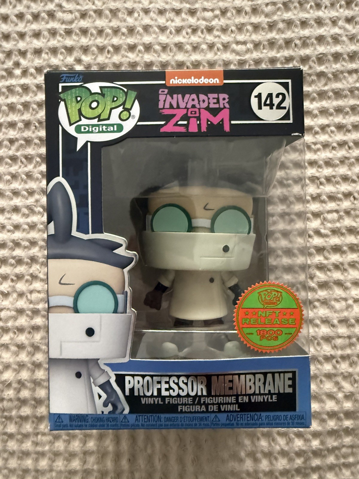 Funko Pop! Digital Vinyl: Nickelodeon Invader Zim #142 Professor Membrane