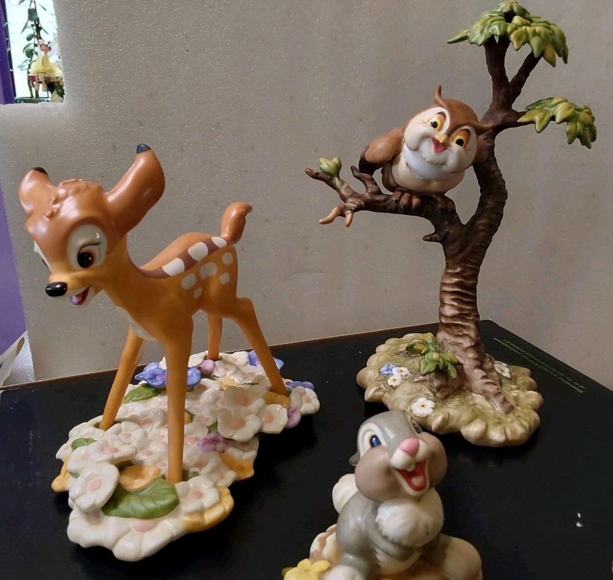 Disney WDCC Bambi Friends Springtime Bloom 5pc Set Flower Owl Thumper 50th Anniv