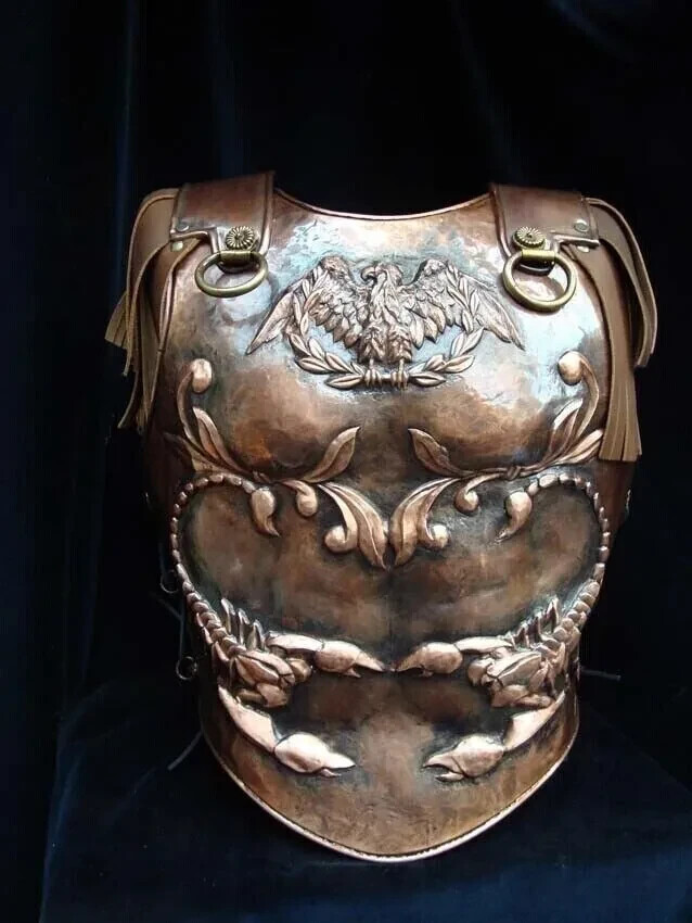 18 Guage Medieval Steel Roman Armor Cuirass Knight Reenactment Breastplate Gift