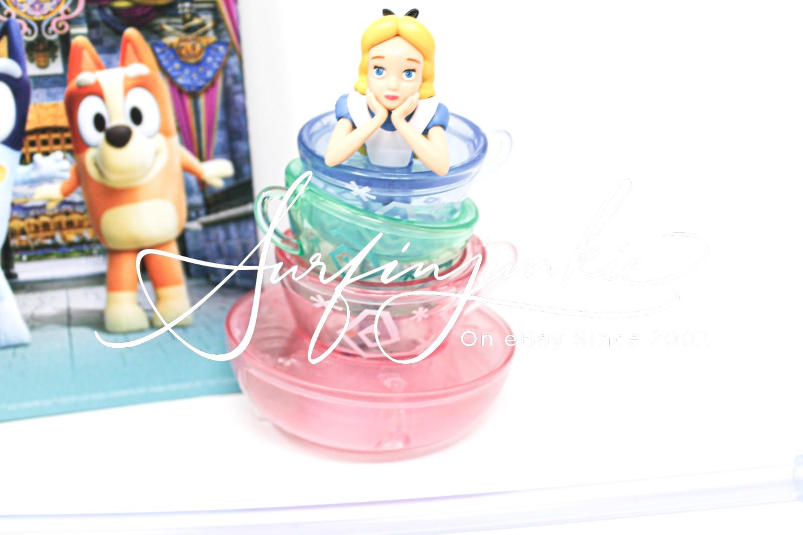 Disneyland Disney Parks Alice In Wonderland Bottle Straw Topper 2026 70th Anniv