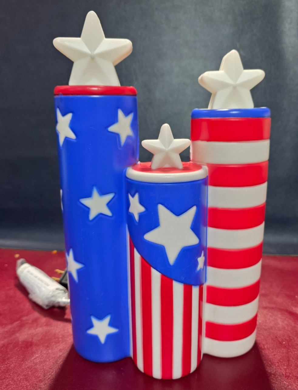 4th Of July Firecracker Blow Mold.