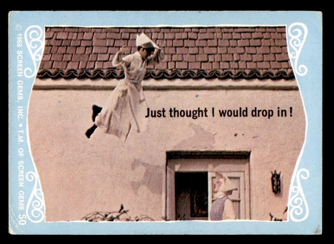 1968 Donruss The Flying Nun #50 Just thought I would drop in GD