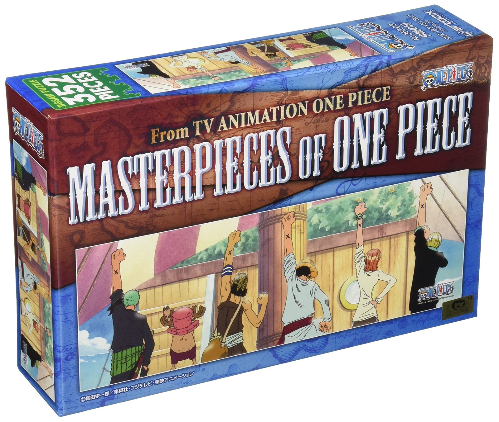 352 pieces Jigsaw Puzzle OP One Piece friendship mark (18.2×51.5cm) 352-03