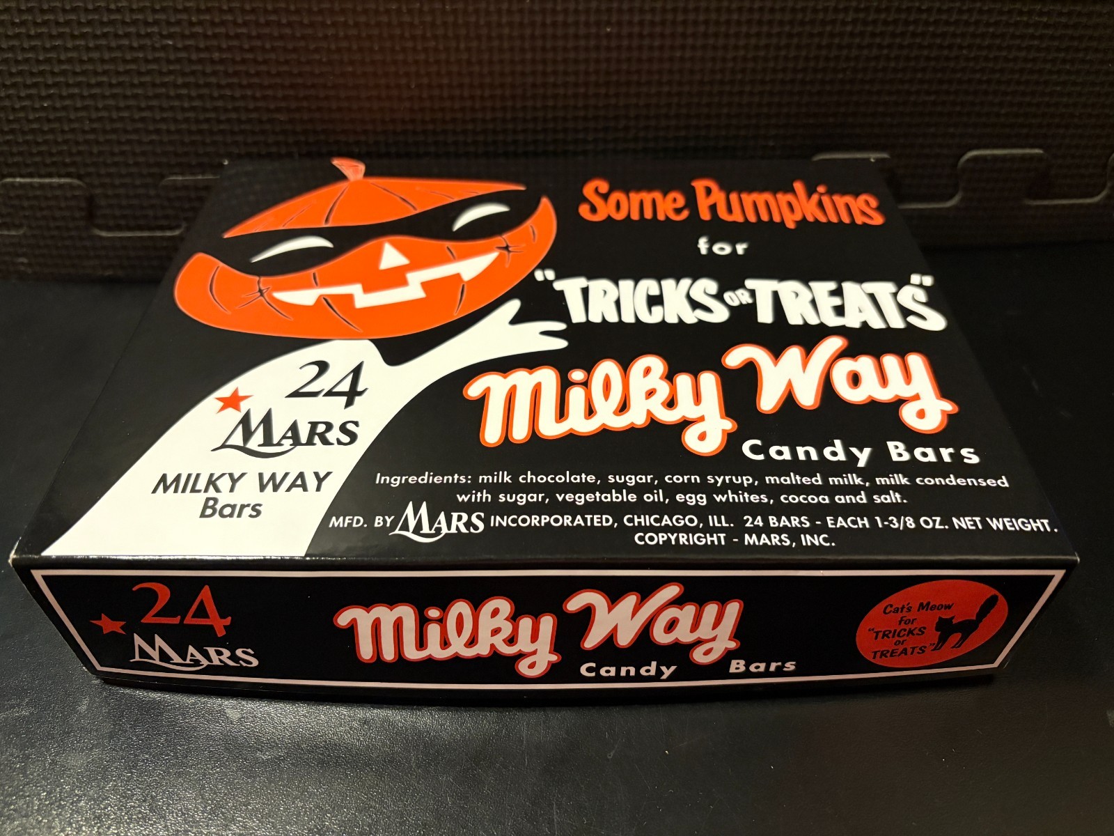 1950s Milky Way (Halloween, variation #2) – Custom design display box
