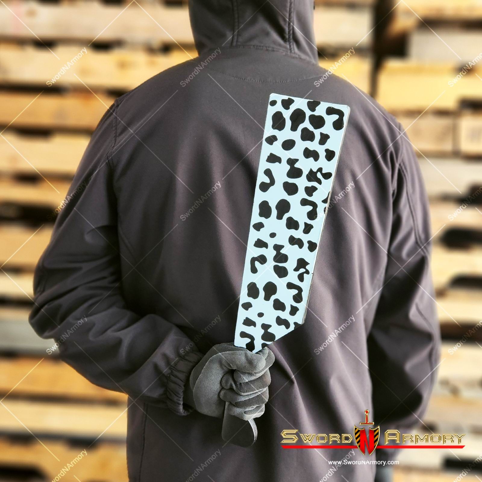 Munetoshi 17.5″ Foam Black Dot Spotted Replica Cursed Costume Cosplay Anime Prop