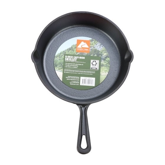 Ozark Trail 8″ Nonstick Cast Iron Skillet