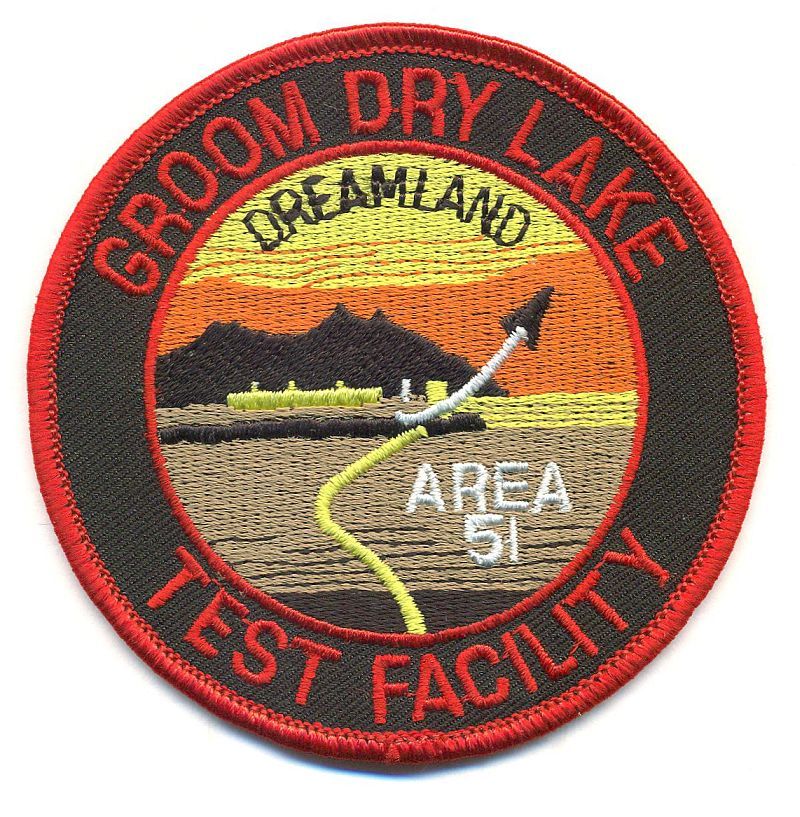 AREA 51 GROOM DRY LAKE PATCH – GDL02