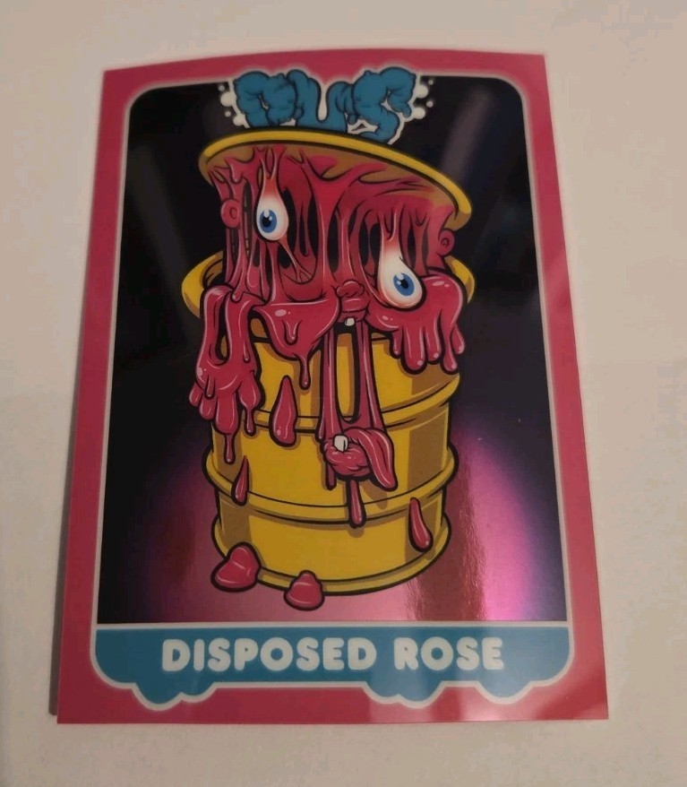 2026 Get A Grip Poor Unfortunate Souls PUS Pink Alive # 21 Disposed Rose