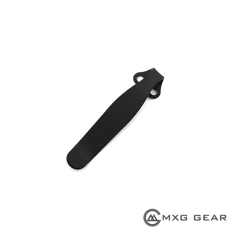 (Black) Titanium Deep Carry Pocket Clip for Benchmade 781 Anthem Knife