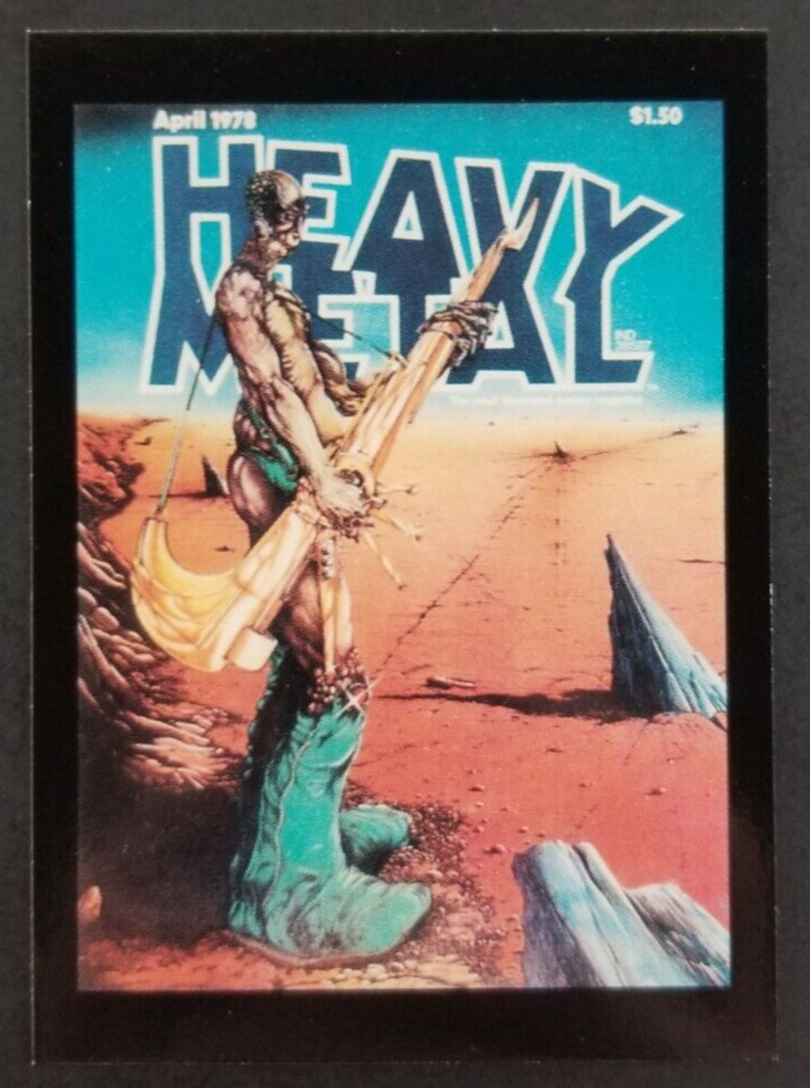Heavy Metal 1991 Fantasy Horror Sci-Fi Comic Images Card #13 (NM)