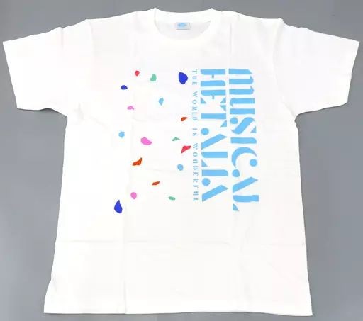 [Used] T-shirt [single item] Company T-shirt White Free size “Musical ‘Hetalia