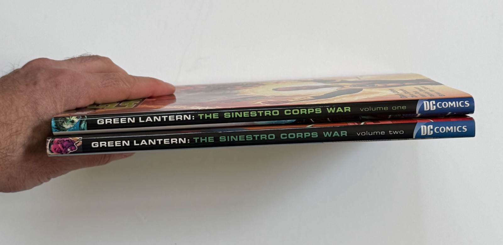 Green Lantern Sinestro Corps War Hardcover Lot (2 Books) – Vol 1 & 2