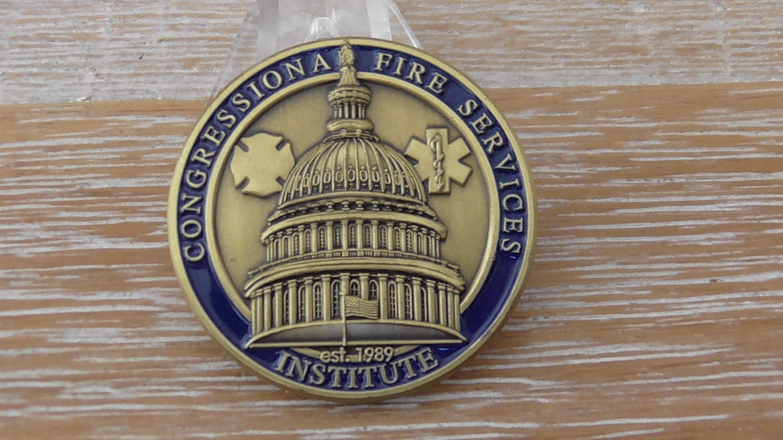 Congressional Fire Service Institute Challenge Coin #F453