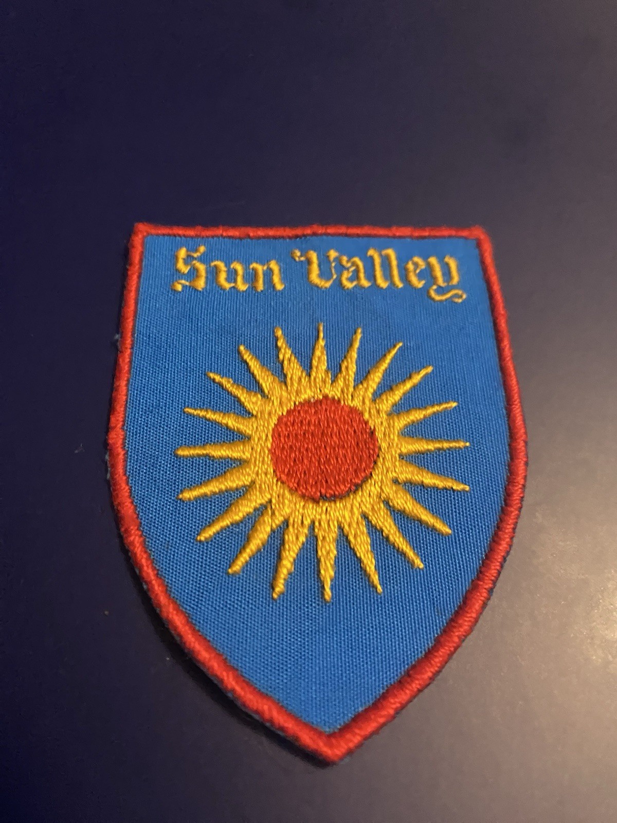 VTG SUN VALLEY Ski Resort Idaho Sew On Patch