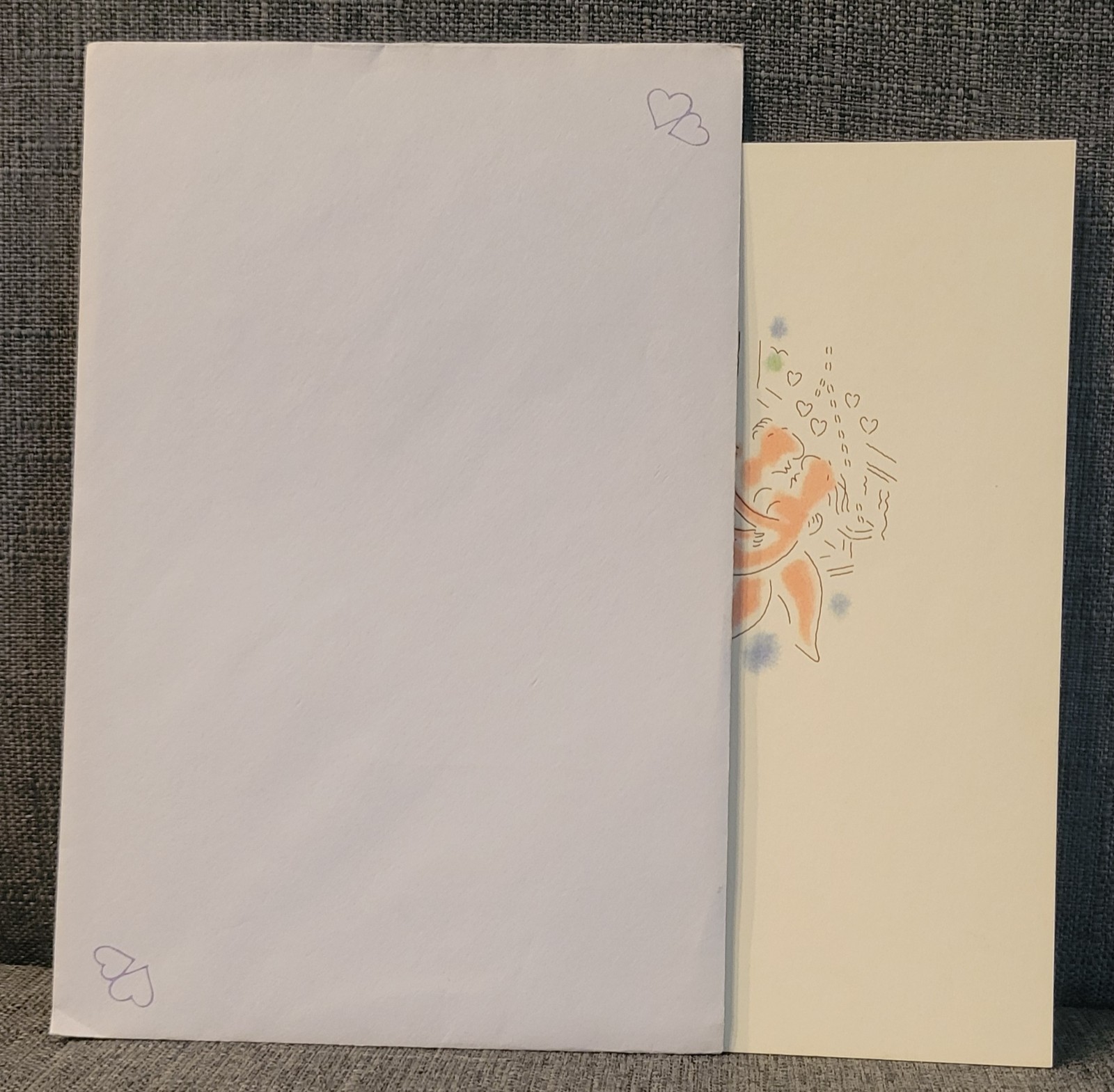 Vintage American Greetings Couples Romantic Love Card Unused Blank 1980s 1990s