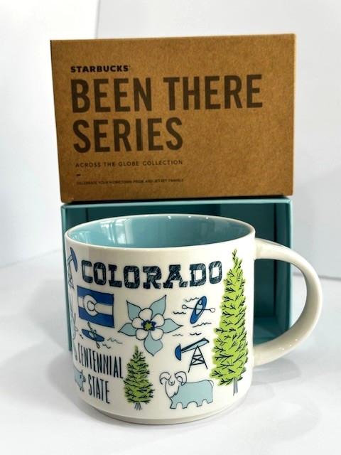Starbucks Mug 2022 Been There Series COLORADO, 14 oz, New in original box