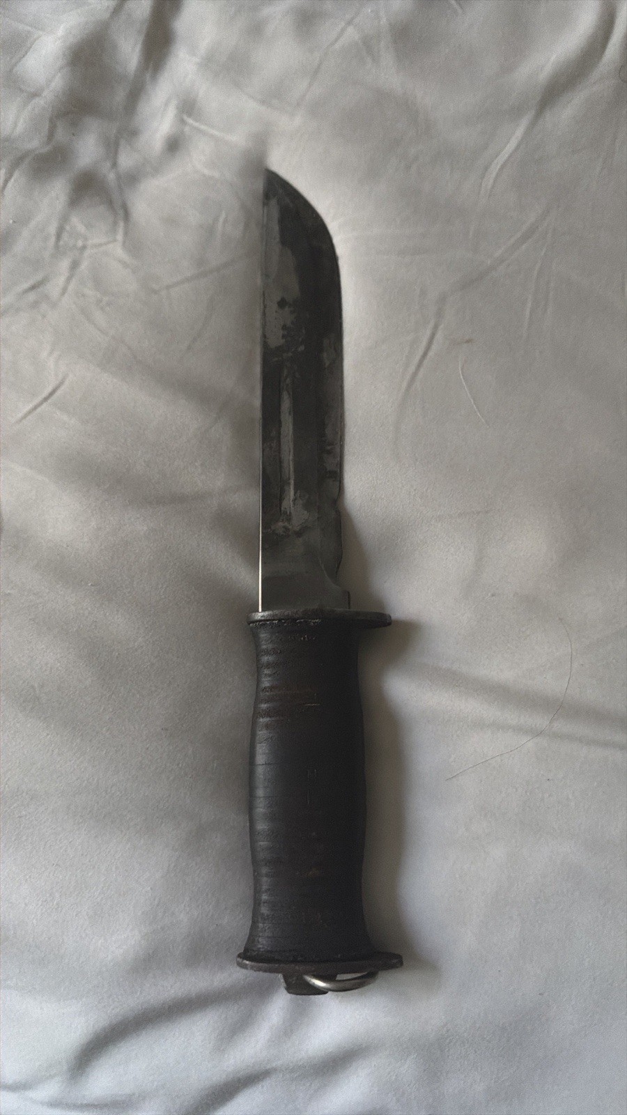 World War I Blade, 4.5-6 inches, worn and rusted.