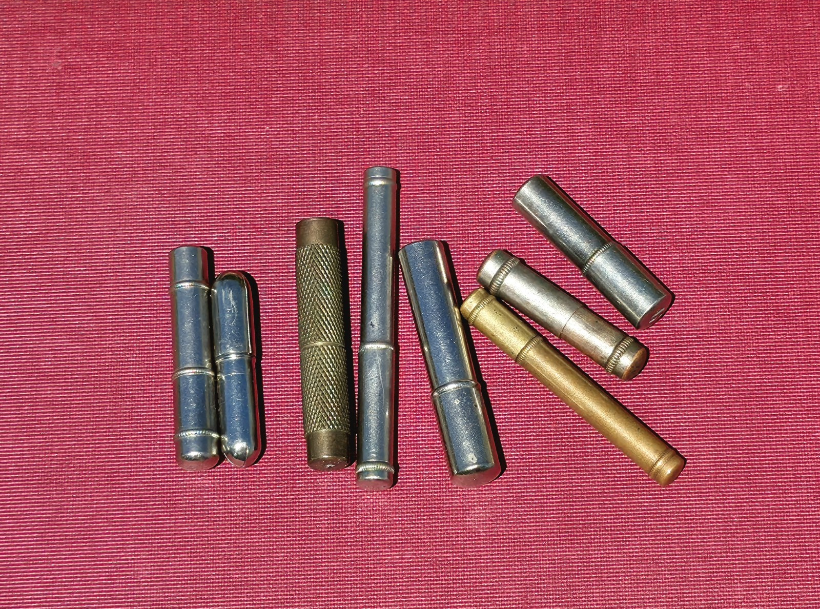 Antique French Mechanical Pencil Lead / Graphite Case Collection – Rare Lot!!!