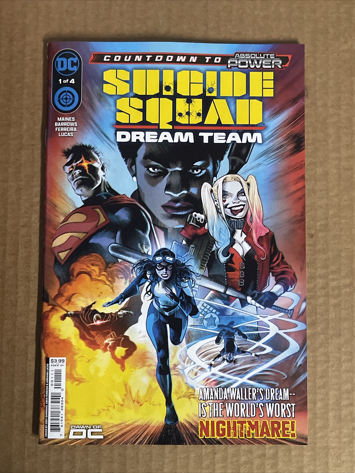 SUICIDE SQUAD DREAM TEAM #1 1ST PRINT DC COMICS (2024) ABSOLUTE POWER HARLEY
