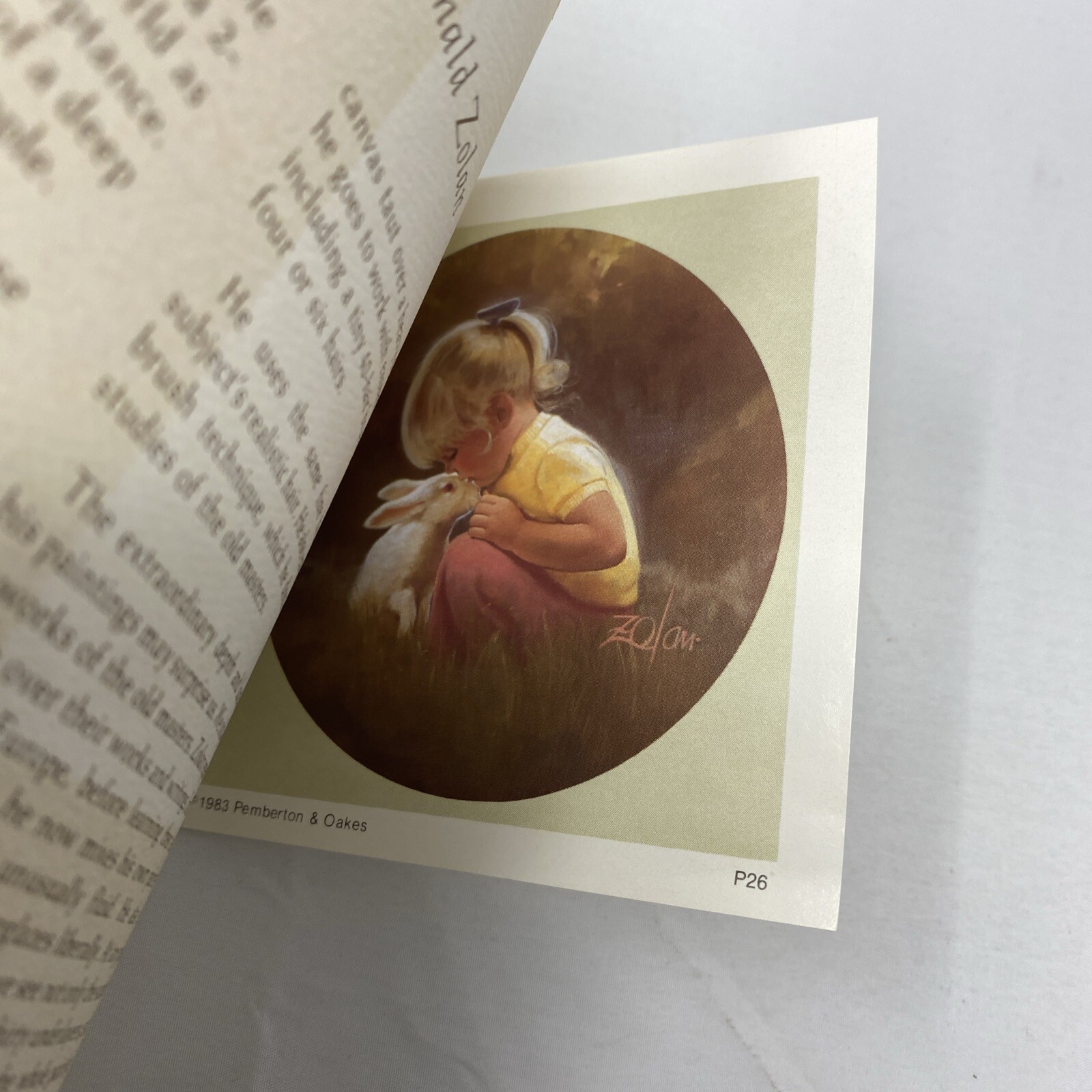Collectors Plate “Tender Moments” By Donald Solan