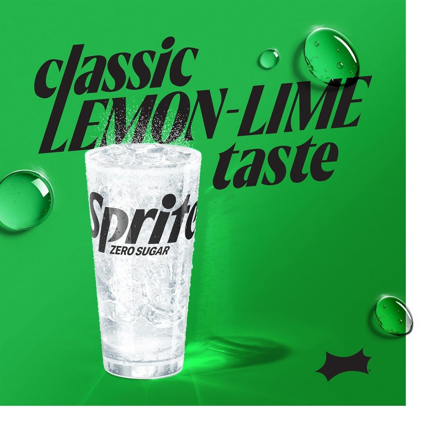 Sprite Zero Sugar Lemon-Lime Caffeine-Free Soda Bottles, 16.9 fl oz, 6 Pack | Na