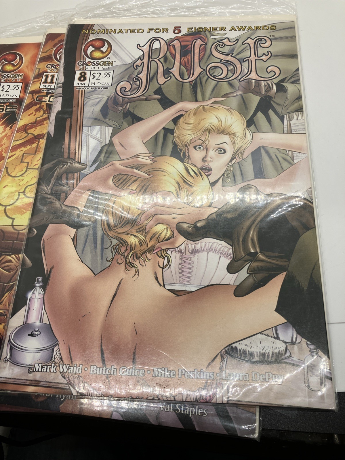 Ruse #4,5,6,7,8,11,12,14 Comic Lot Still In Sealed Package